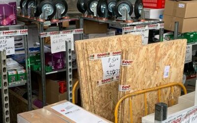 Großeinkauf für den Weltrekord-Versuch