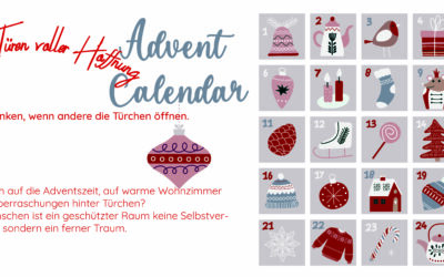 Wärme schenken, wenn andere die Türchen öffnen!